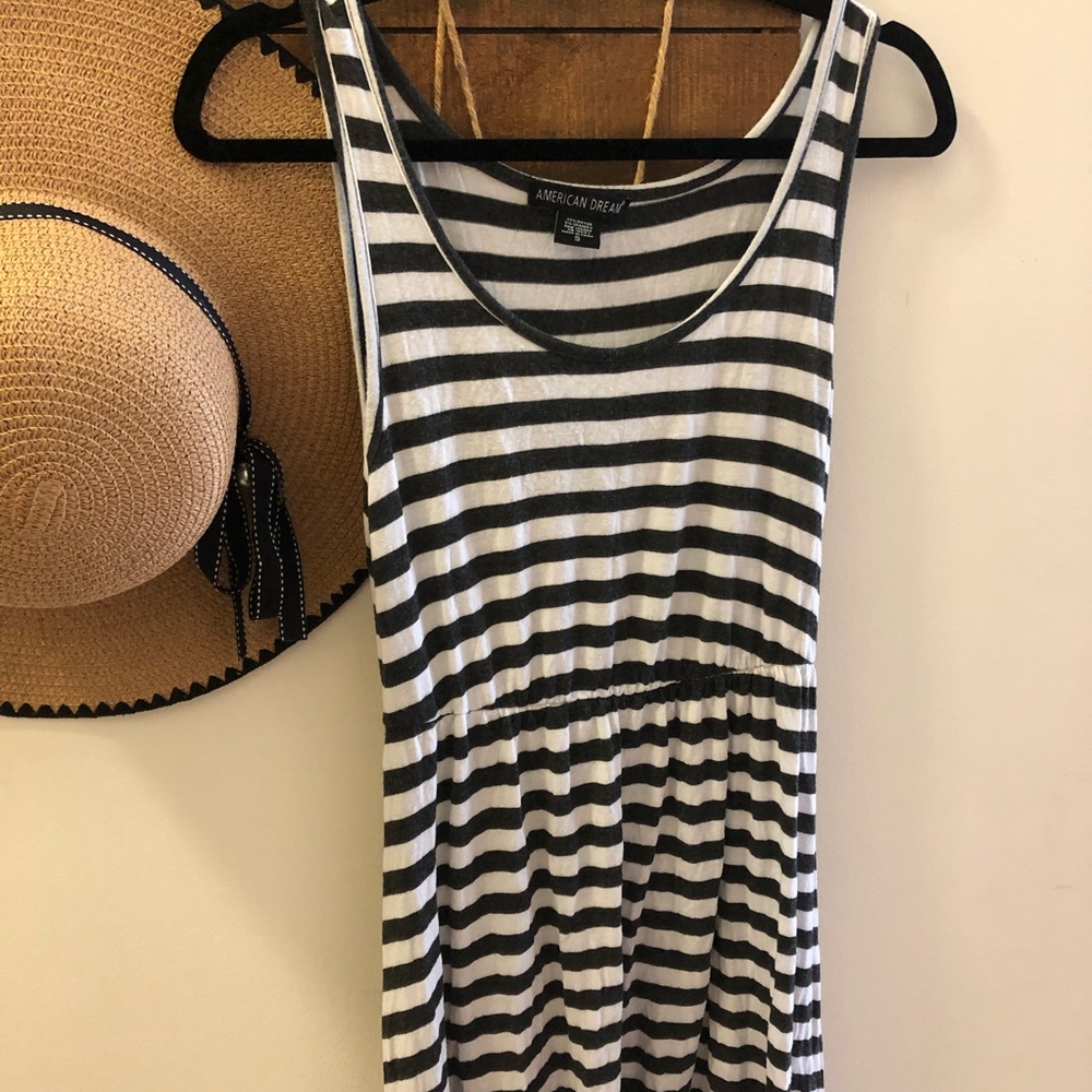 American Dream high-low maxi dress